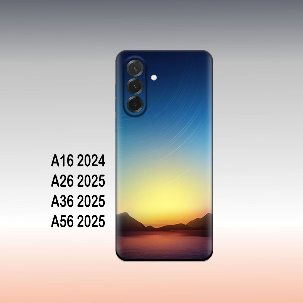 Softcase samsung A16 / A26 / A36 / A56 / A76 - เคสโทรศัพท์ซิลิโคนสีดําแบบยืดหยุ่น