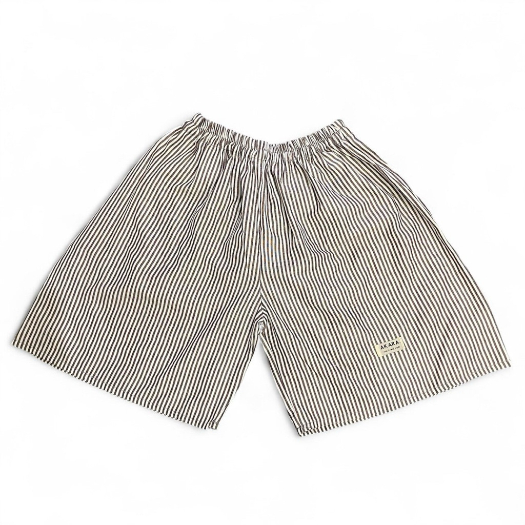KATUN ช็อกโกแลต | AKARA PANTS กางเกงลายทางขั้นพื้นฐาน | DAILY BOXER SHORTS STRIPED HOTPANTS UNDERWEA