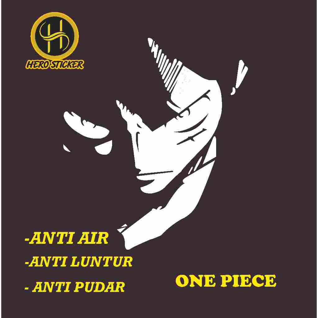 สติ๊กเกอร์ตัด ONE PIECE PIRATES UK 15 CM LUFFY STICKER