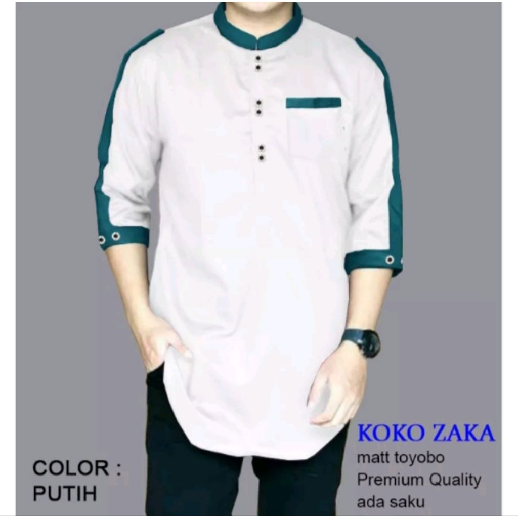 เสื้อเชิ้ตผู้ใหญ่ KOKO KURTA ZAKA PAKISTAN