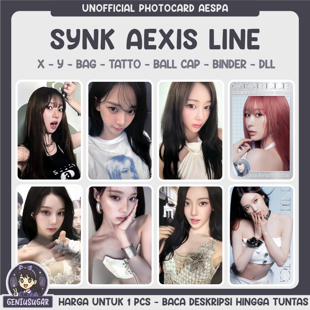 [AE] SYNK AEXIS LINE PHOTOCARD UNOFFICIAL