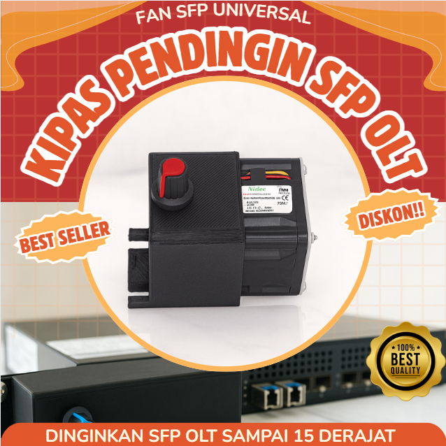 OLT พัดลมระบายความร้อน SFP Universal VSOL Fiberhome HSGQ Hioso Nokia Raisecom Dasan Cisco ZTE Huawei