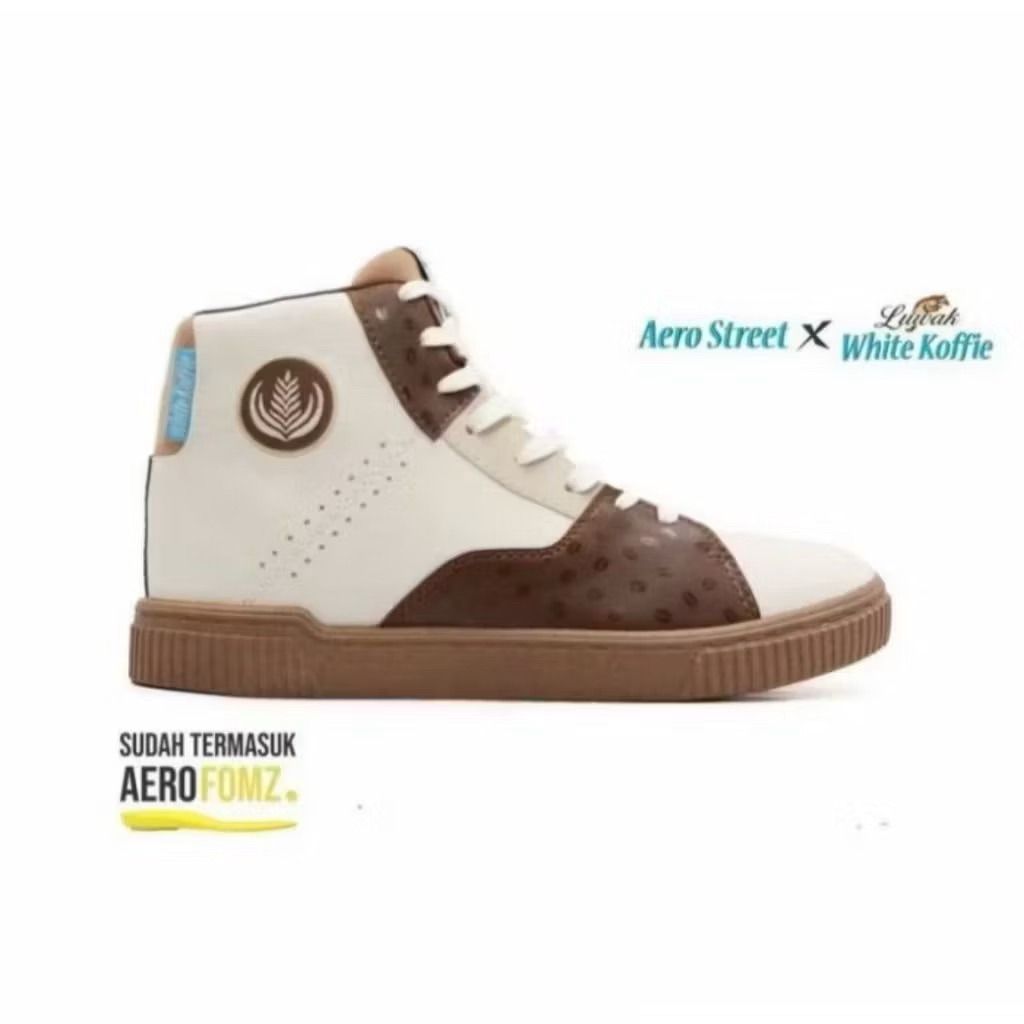 Aerostreet X Luwak White COFFEE | ต้นฉบับดั้งเดิม
