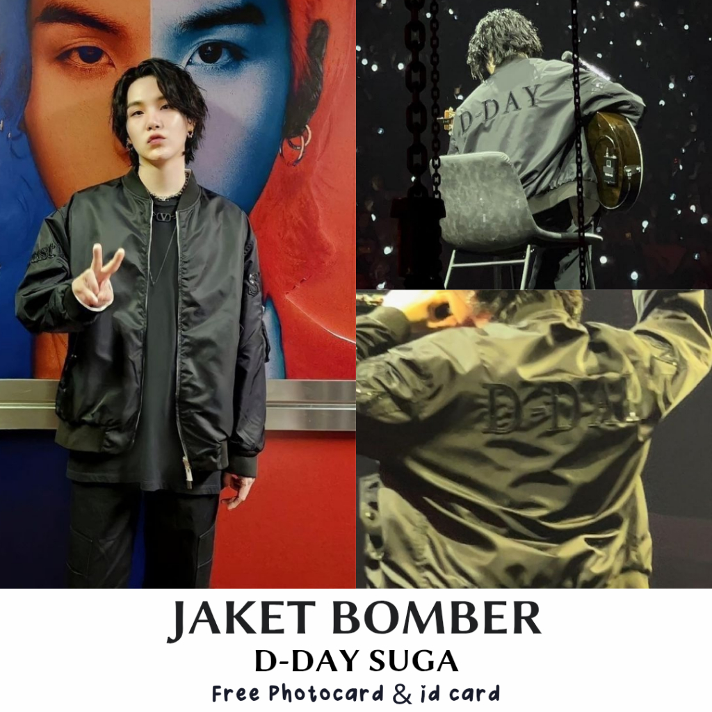 KPOP DDAY BOMBER JACKET - ฟรี LANYARD - PHOTOCARD