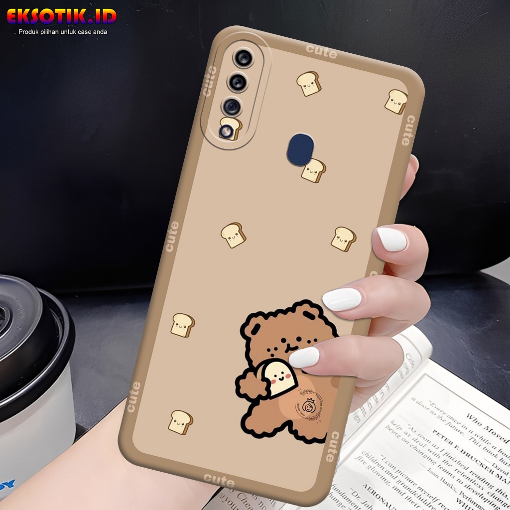 เคส HP SAMSUNG A20S - Eksotik.id - เคส SAMSUNG A20S - เคส CUTE BEAR - ผิวมือถือ - SAMSUNG A20S Silic