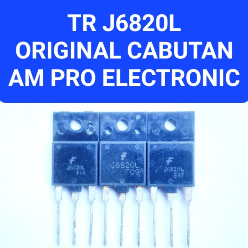 Tr J6820L ทรานซิสเตอร์ดั้งเดิม J6820l Removed Tr j6820