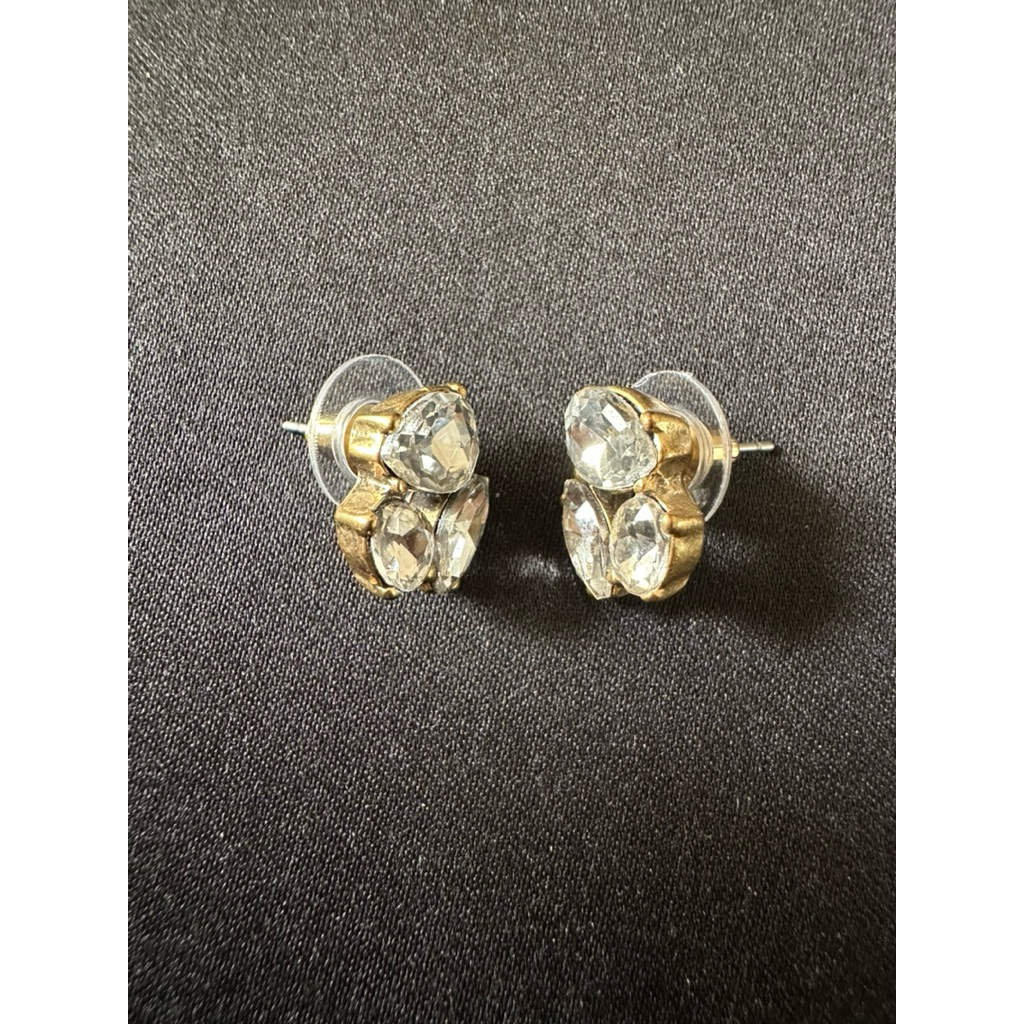 ต่างหู J Crew Rhinestone