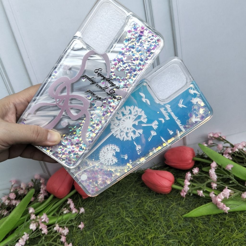 เคสกลิตเตอร์น้ําที่สวยงามสําหรับ INFINIX SMART 8, SMART 9, H0T 30i, SMART 5, SMART 6 RAM 3, HOT 50 P
