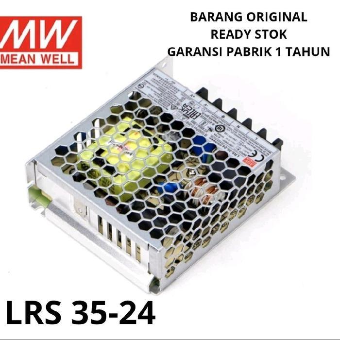 Mean Well MeanWell LRS 35-24 24V 24Volt 1.5 AH ORIGINAL ITEM