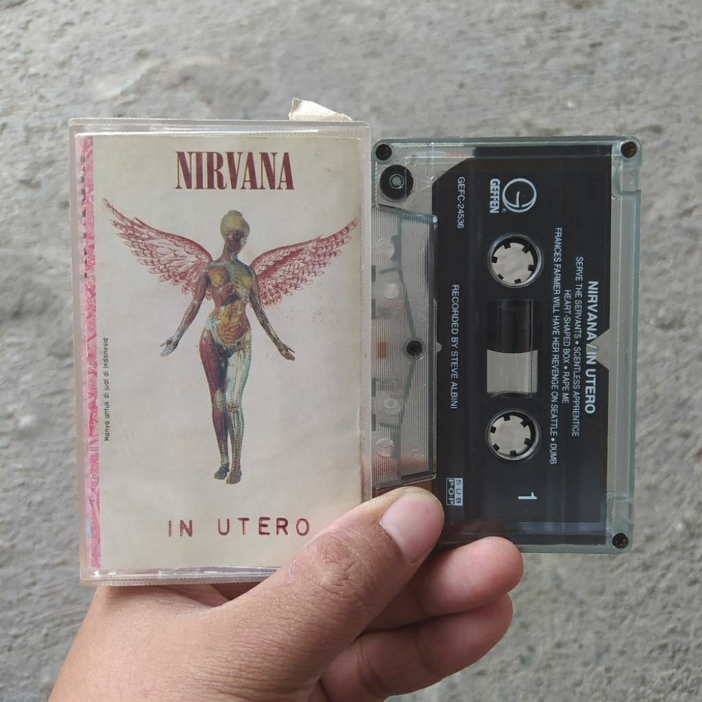 เทปคาสเซ็ท Nirvana - ใน Utero