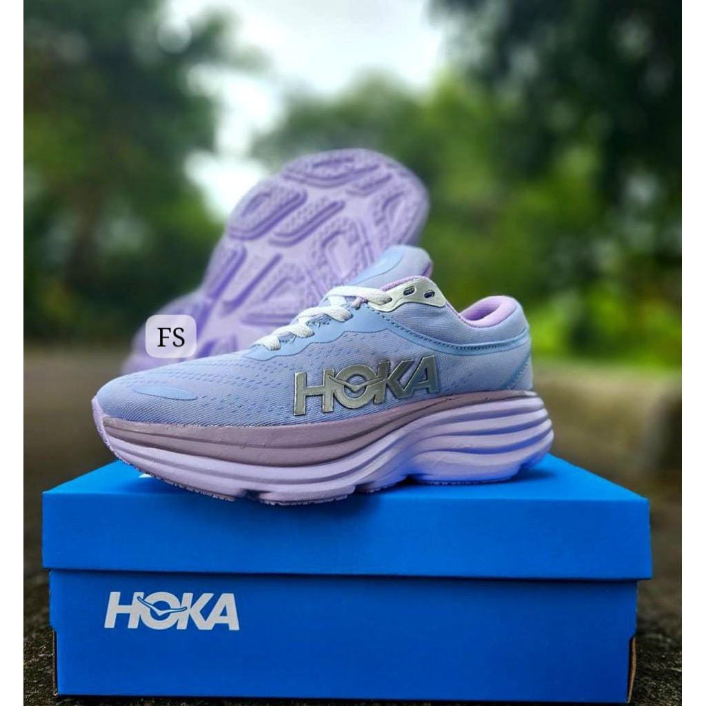 H0ka Bondi 8 รองเท้าผู้หญิงรองเท้าวิ่งยิมนาสติกจ๊อกกิ้งรองเท้าเดิน