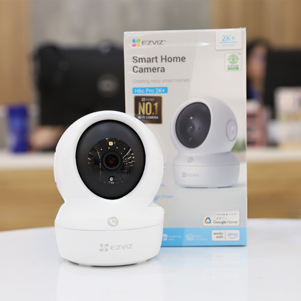 Ezviz H6c Pro 3MP 2K+ สมาร์ท Wifi Pan Tilt IP กล้องกล้องวงจรปิดในร่ม