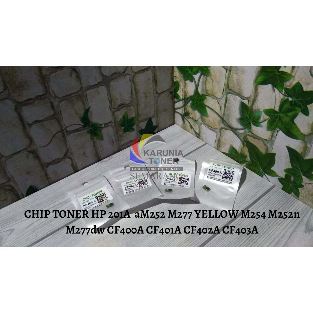 ชิปโทนเนอร์ HP Laserjet CF401 / CF401A / 201A / MFP M277 / M252 CST