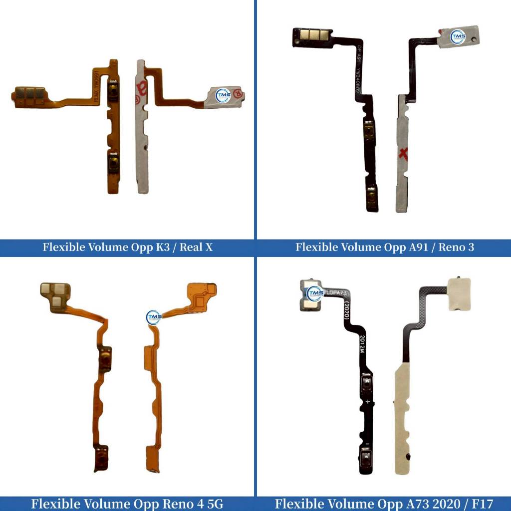 ปริมาณยืดหยุ่น Oppo K3 - Realme X - A91 - Reno 3 - 4 5G - A73 2020 - F17