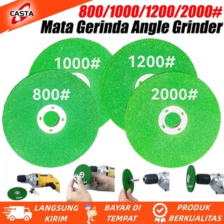 CASTA Disc Gerinda Tebal 6mm 100mm – Mata Gerinda untuk Mesin Gerinda Tangan Asah Besi, Baja, Stainless & Pisau Dapur