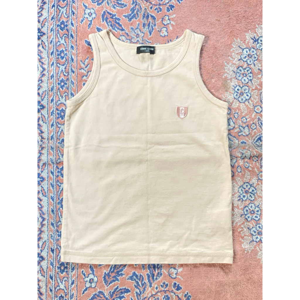 PRELOVED PL เสื้อยืดเด็กชายแบรนด์ Comme Ca Ism ไซส์ 130