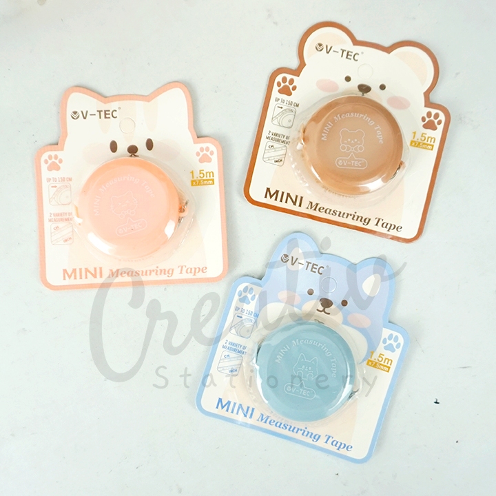 V-tec Mini ตลับเมตร MT-7515 (1.5M) มิเตอร์วัดกระเป๋าเล็ก