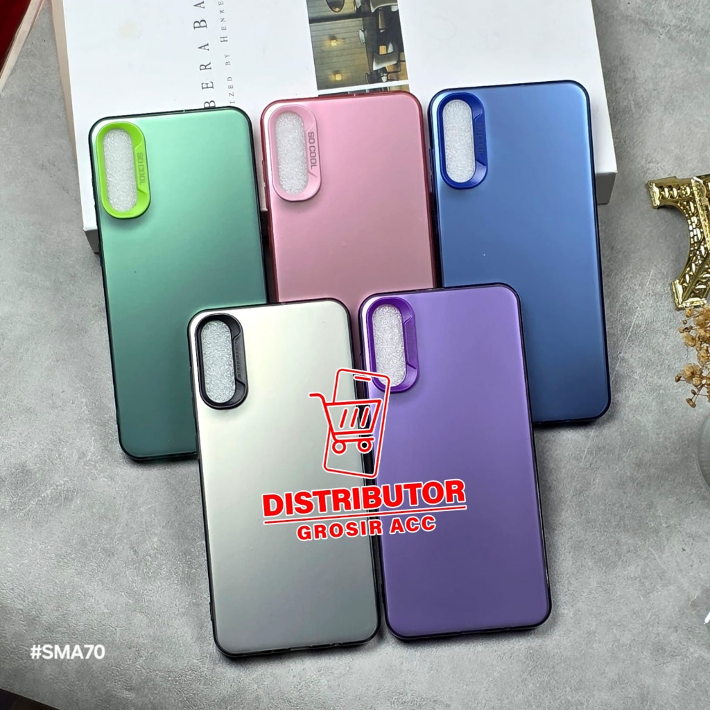 SAMSUNG A70 CASE IMD HYBRID PLATE HOLOGRAM CASE SOCOOL SAMSUNG A70