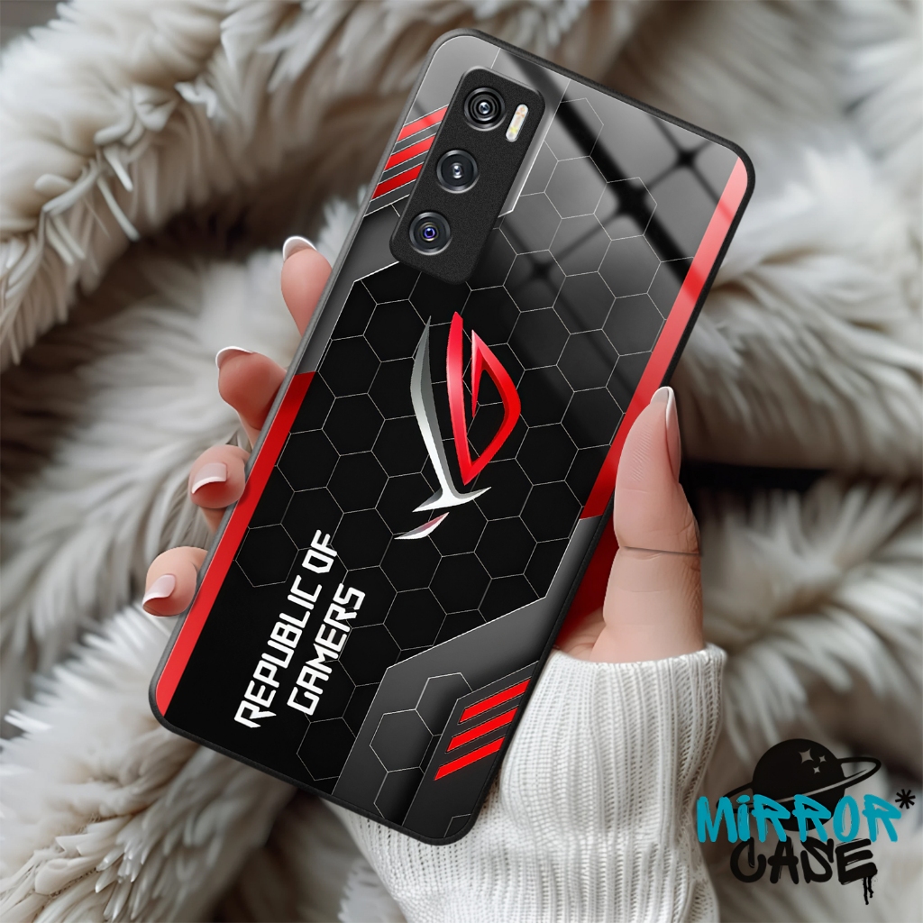 Softcase Glossy Vivo V20 SE Casing Vivo V2022 Vivo V2023 Casing Hp - Case Kaca Shiny - Casing Custom