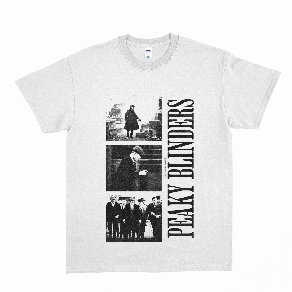 PEAKY BLINDERS MOVIE T-SHIRT - เสื้อยืด POSTER ART / MOVIE