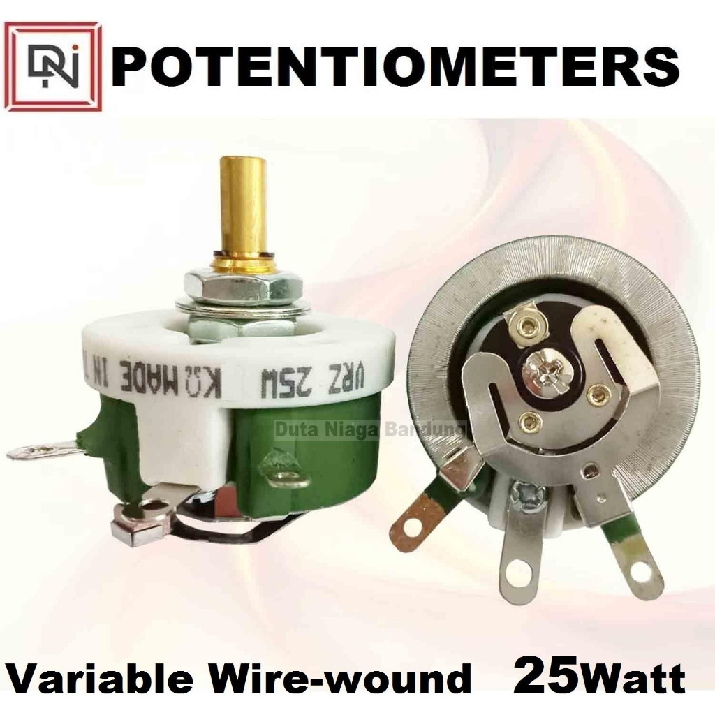 VR 25watt 2k5 ohm potentiometer 2.5k ohm potentiometer