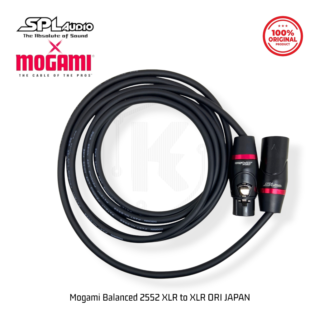 Mogami 2552 Superflexible & XLR SPLAudio สายแจ็คบาลานซ์เสียงระดับพรีเมียม ราคาสบายกระเป๋าที่สุด