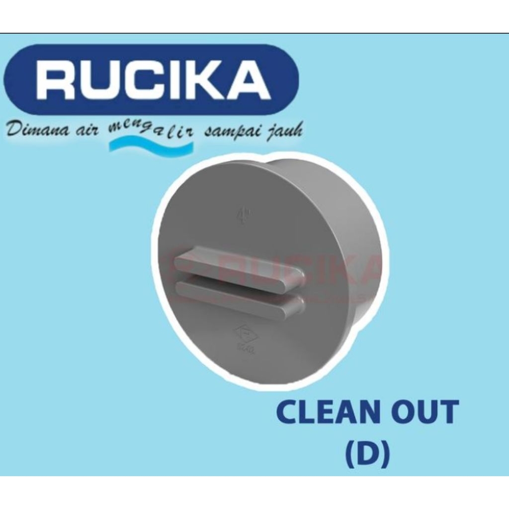 CLEAN OUT (CO) D Rucika 4" นิ้ว