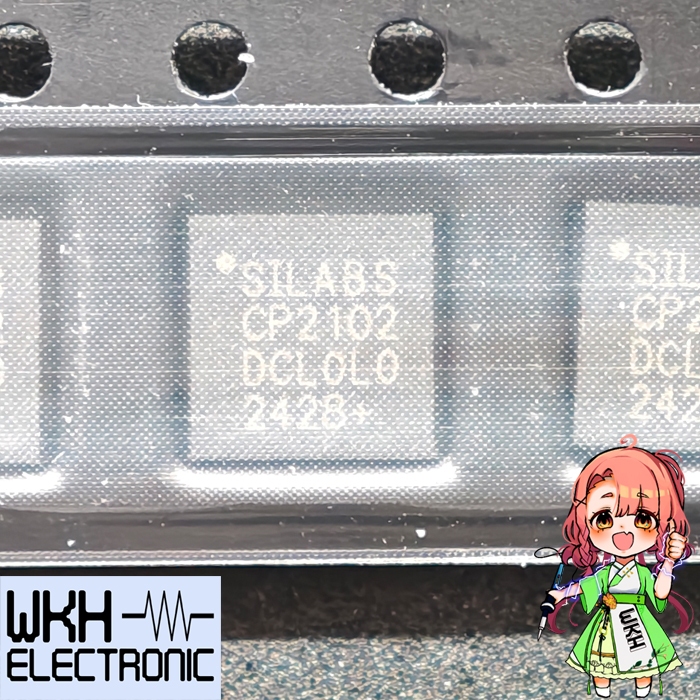 CP2102 CP2102GMR QFN-28 IC อะแดปเตอร์แปลงซีรีส์ Usb TTL CP2102-GMR