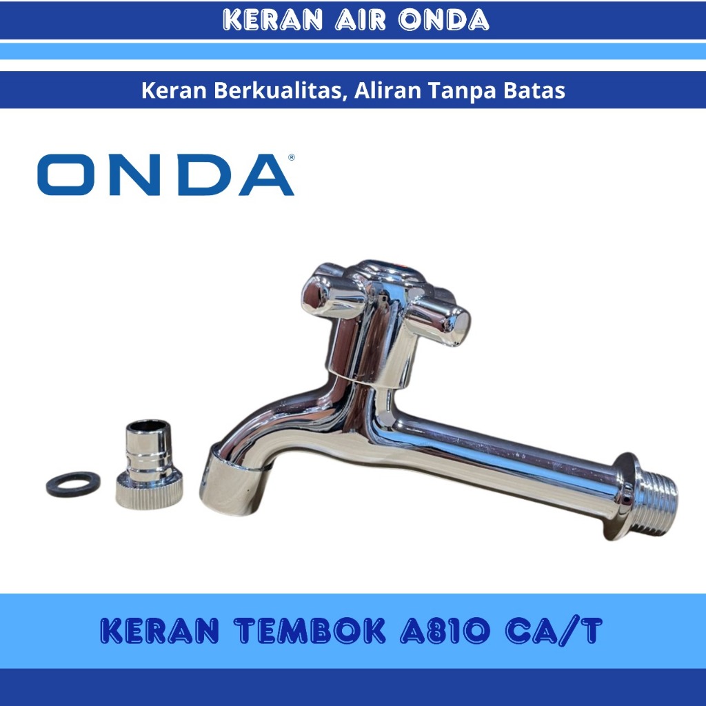 ONDA A810 CA/T WALL WATER FAUCET – วัสดุคุณภาพ ทนต่อสนิม และทนทาน