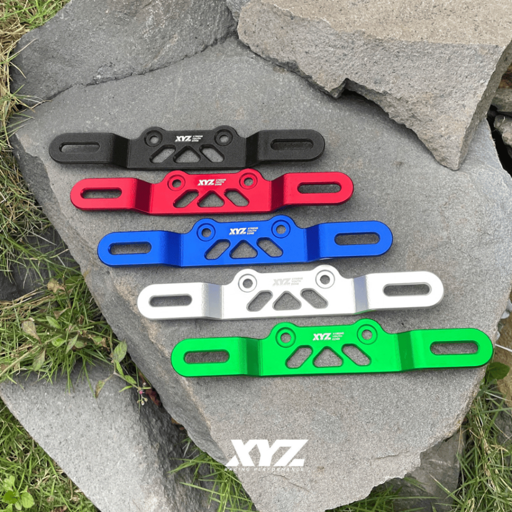 XYZ ด้านหน้าด้านหลัง LOCATION PLATE MOUNTING BRACKET NINJA R SS RR OLD FULL CNC