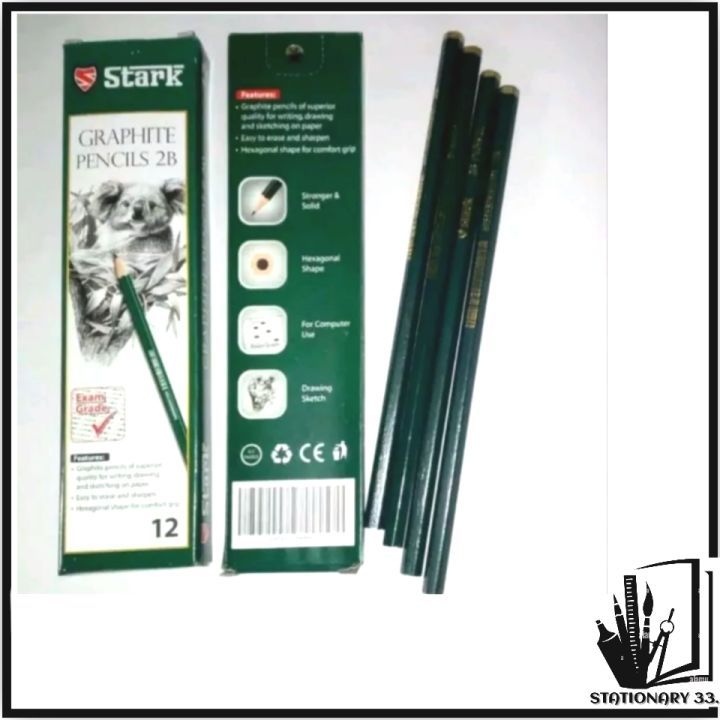 (ชิ้น) START 2B WOODEN PENCIL