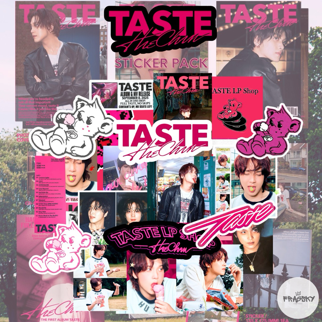 Fragsky - [20-25 ชิ้น] สติ๊กเกอร์ซีรีส์พิเศษ HAECHAN - TASTE ALBUM | NCT Dream 127 Kpop แพ็คศิลปินเกาหลี | สติ๊กเกอร์ เคลือบลามิเนต Doff & Glossy Kiss Cut กันน้ํา จางลง | สติ๊กเกอร์ความงาม Skena ความงามตกแต่ง HP แล็ปท็อปหมวกกันน็อคเครื่อ