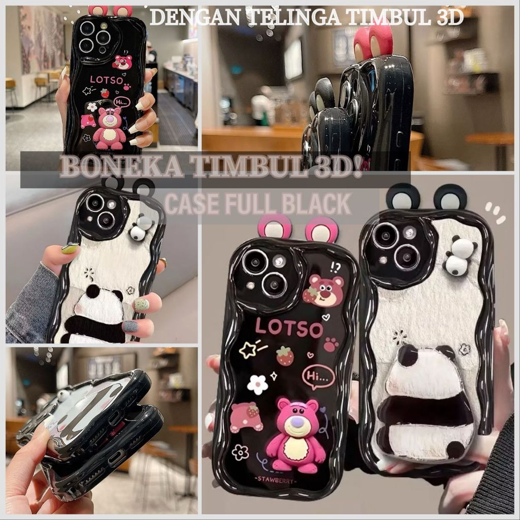 SOFT CASE 3D TIMBUL OPPO A5X A5I PRO A5 A6 PRO RENO 14F A36 A5 PRO A3X A3 NFC A60 A31 A16K A16E F9 P