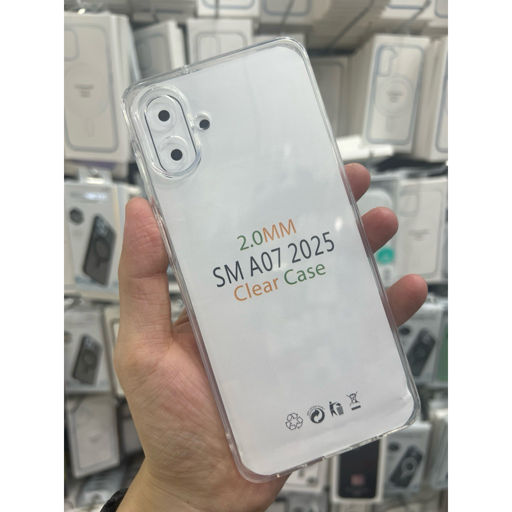 CLEAR HD CASE 2.0MM (CLEAR TRANSPARENT) SAMSUNG GALAXY A07 / AO7 2025