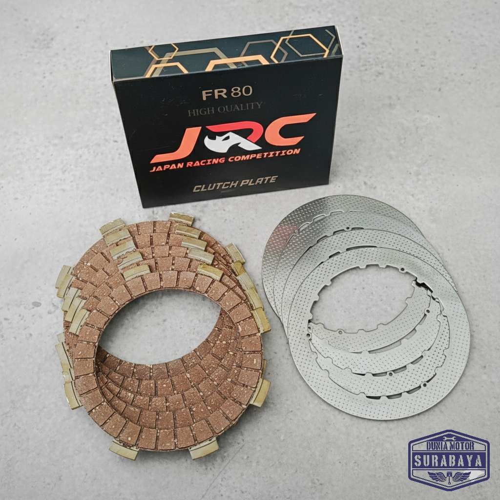 Fr 80 Racing Clutch Plate Set Package สําหรับแอปพลิเคชั่น Jupiter Vega R Crypton Fiz R Force 1 F1zr 