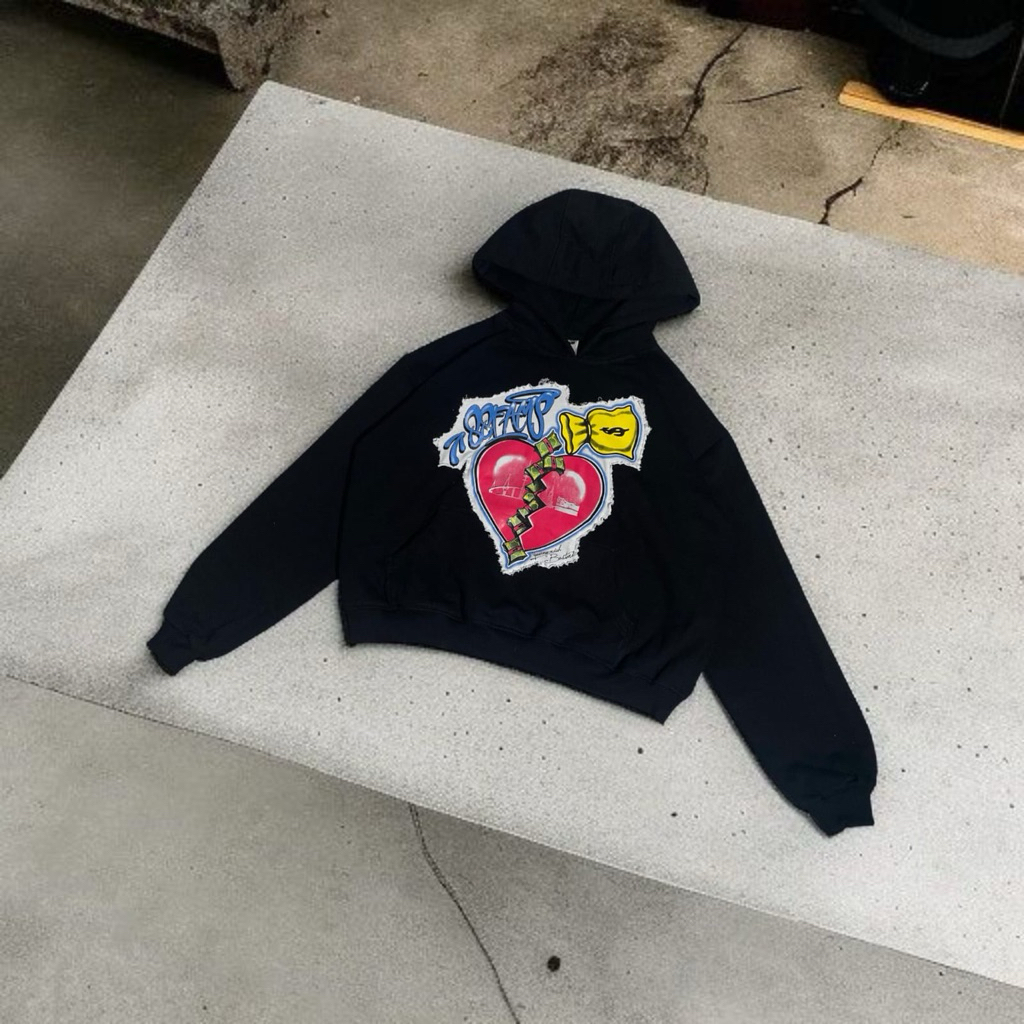 HOODIE BOXY 88FAMS - YOUNG RICH BASTARD