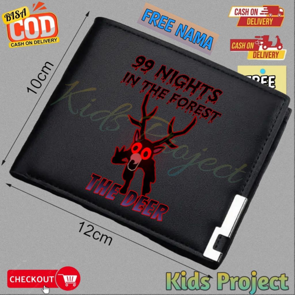 The Deer 99 Nights In The Forest Roblox New Character Childrens Folding Wallet