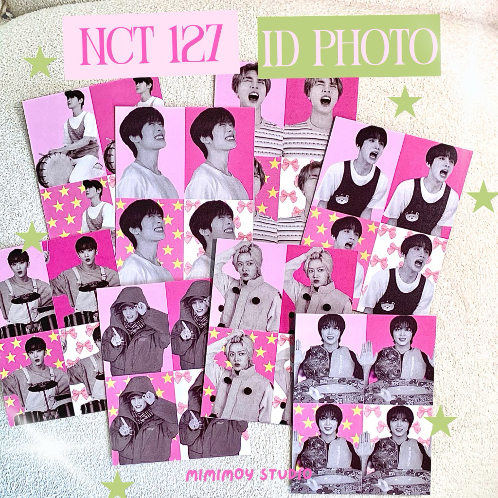 NCT 127 ID Photo สีชมพู