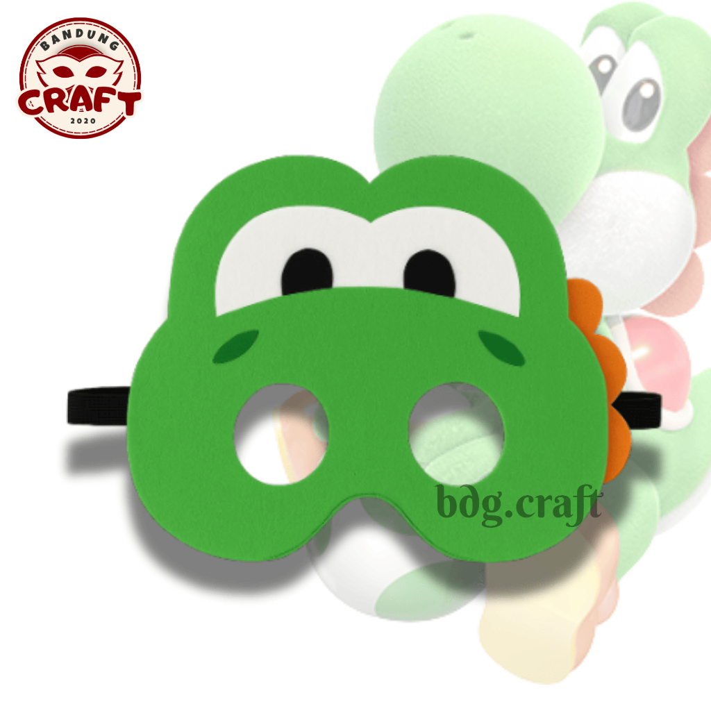 Bdg craft YOSHI หน้ากากคอสเพลย์ marioobros หน้ากาก falmily