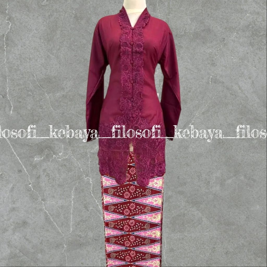 KATUN Jumbo Encim Kebaya // Modern Encim Kebaya // Plain Encim Kebaya // Betawi Encim Kebaya // Kebe