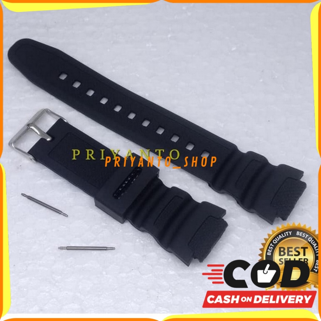 Casio AE-1000 AE-1100 AE-1200 AE1100 สายนาฬิกาเรซินสีดํา Bonus Pen