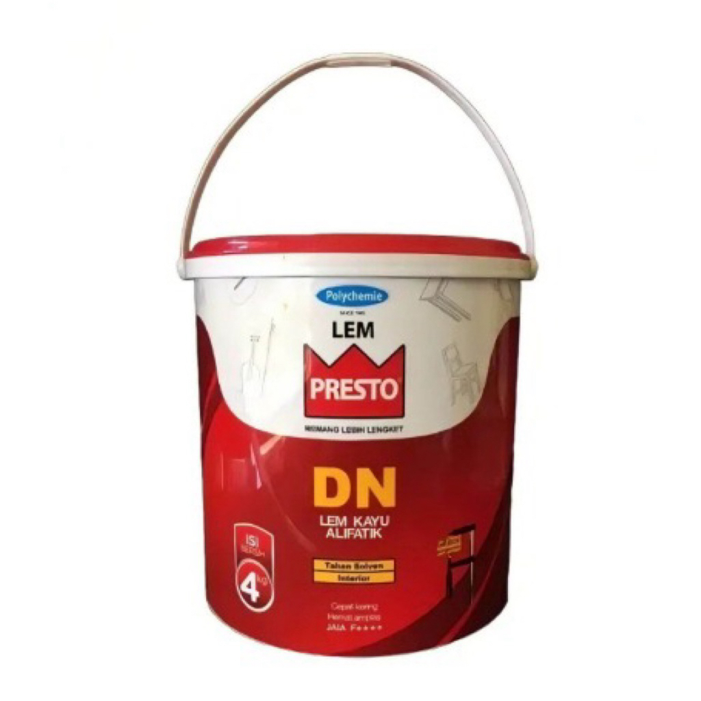 Presto DN Glue / Aliphatic Wood Glue 4kg