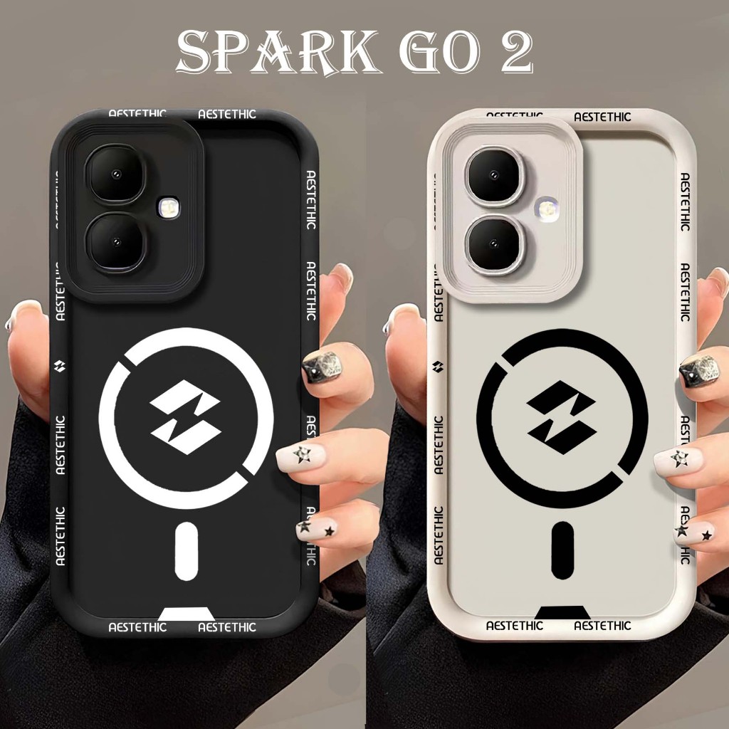 เคสลายนูนกล้อง HP Softcase Pro สําหรับ Spark Go 2 - Softcase Spark Go 2 - Silicon Spark Go 2 - เคสแบ