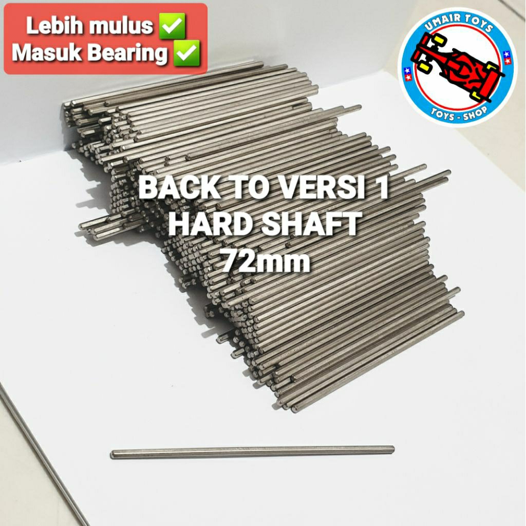 Tamiya 15235 Axle Project D V1 เส้นผ่านศูนย์กลางขนาดใหญ่ Strong / Hard Shaft 72 มม. โครงการ d หน่วยข