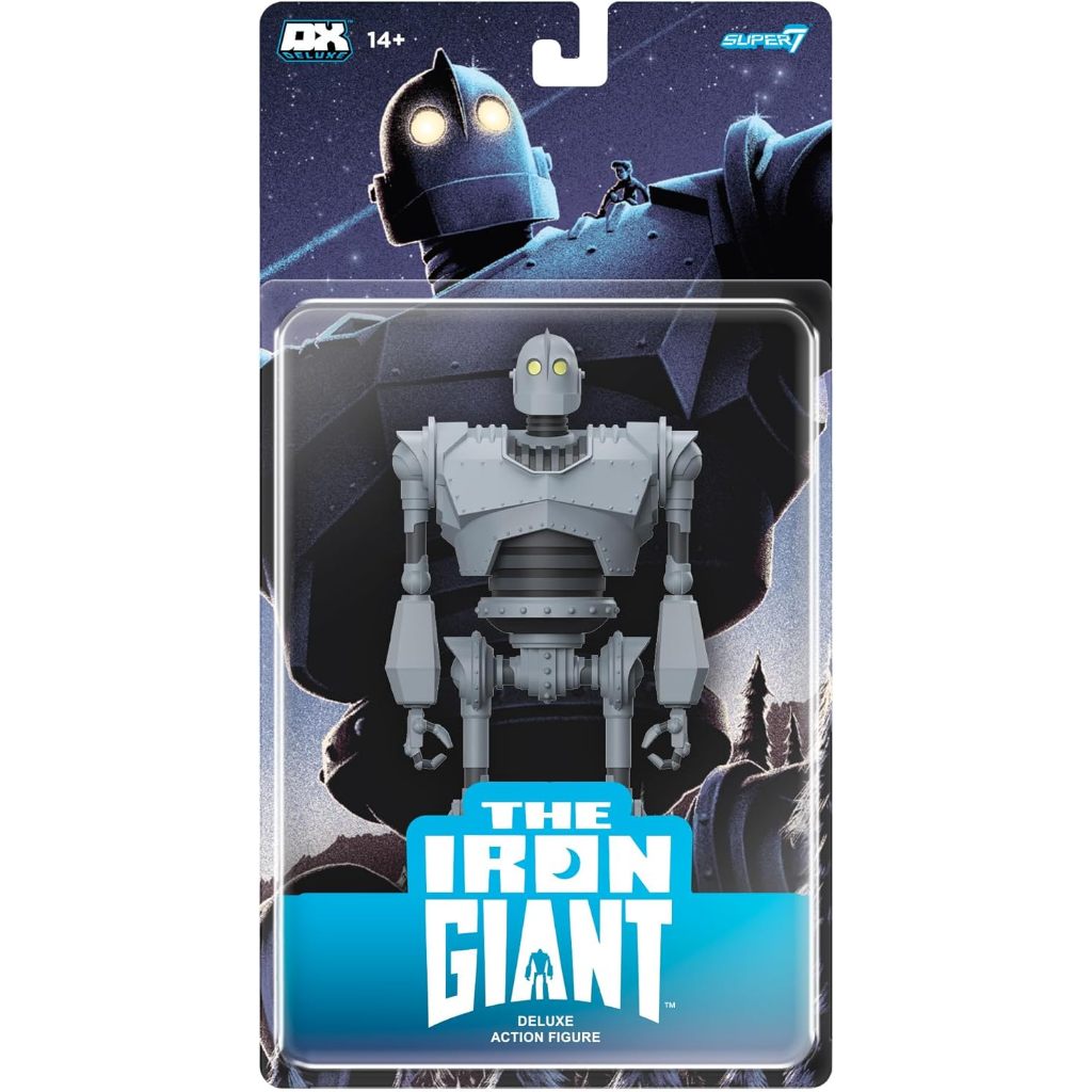 SUPER7 DELUXE THE IRON GIANT - 7" IRON GIANT ACTION FIGURE CLASSIC ANIMATED MOVIE