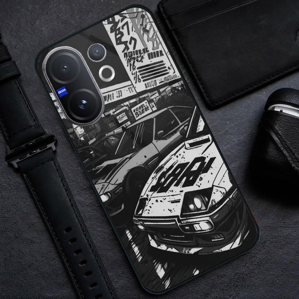 HP Vivo V60 Glass Softcase [BSG-38] - เคสโทรศัพท์ Vivo V60 - เคสกระจกอะคริลิค Vivo V60 ใหม่ล่าสุด