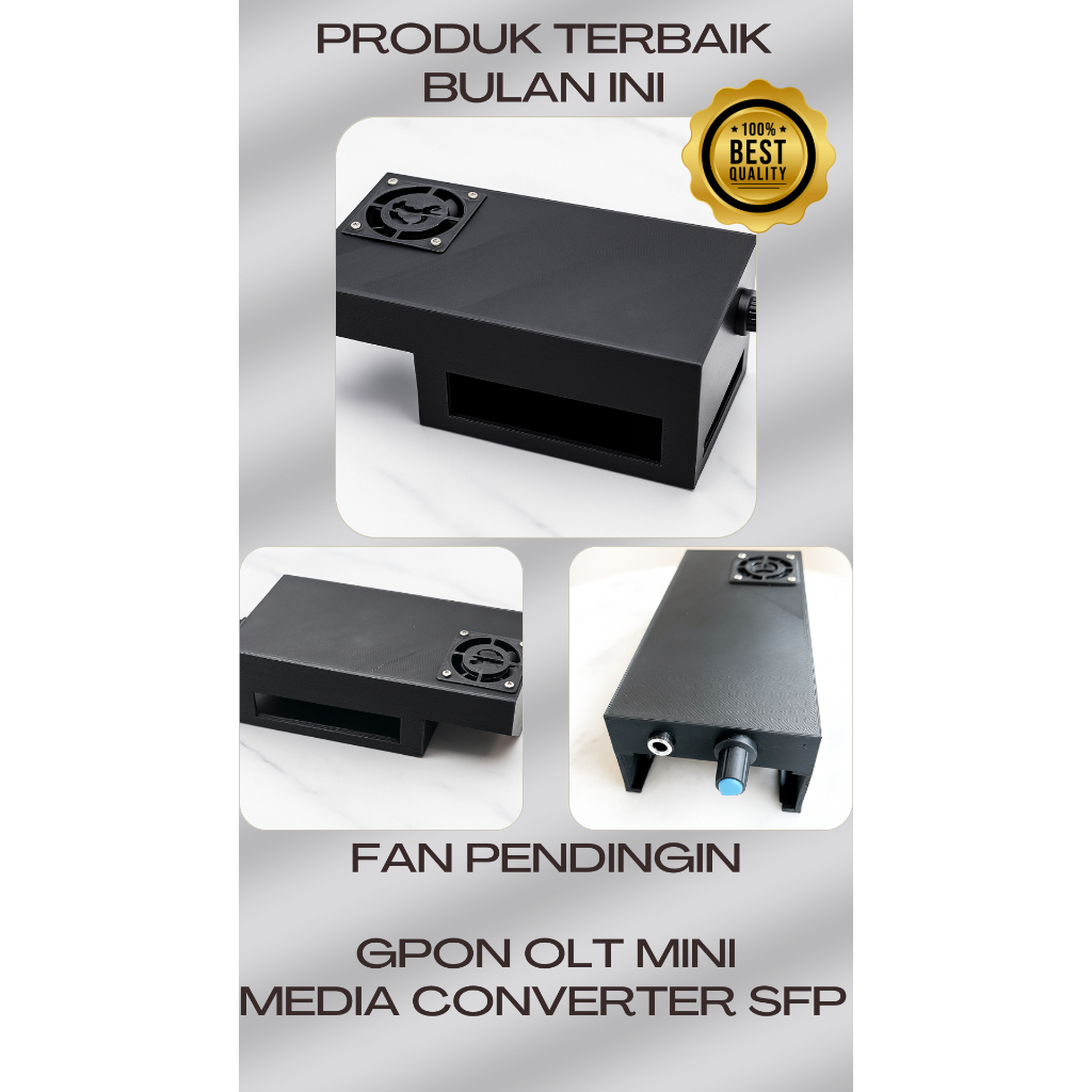 SFP, GPON MINI OLT & Media Converter พัดลมระบายความร้อน SFP