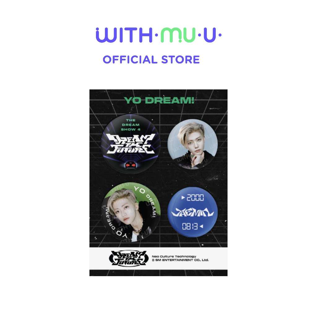 NCT DREAM - ชุดปุ่มพิน / 2025 NCT DREAM TOUR [THE DREAM SHOW 4 : DREAM THE FUTURE] MD OFFICIAL