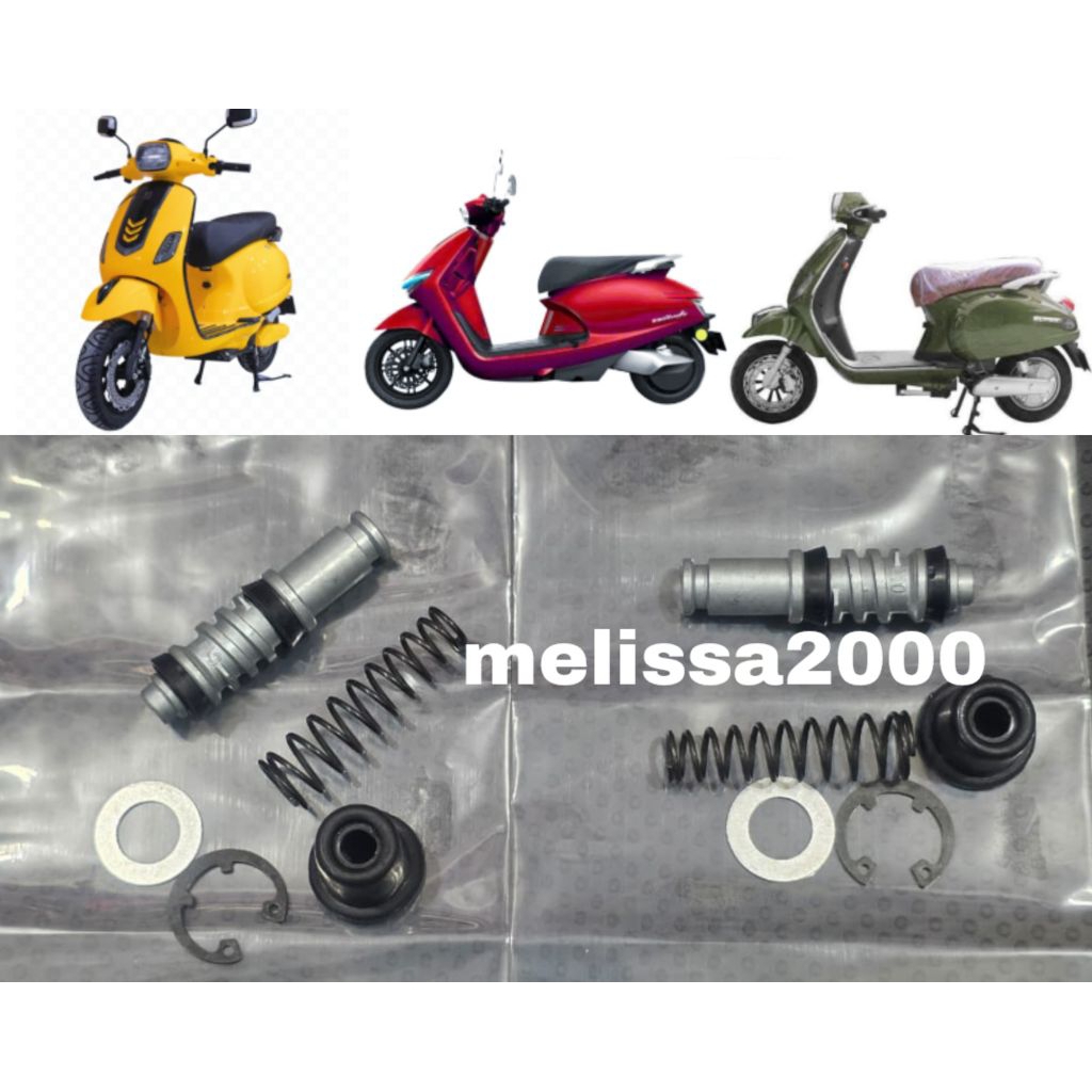 ซีลซิลมาสเตอร์เบรคชุดด้านหน้าด้านหลัง2PCSมอเตอร์ไฟฟ้าUwinfly T13 Uwinfly Golden Uwinfly N9 Pro Uwinf