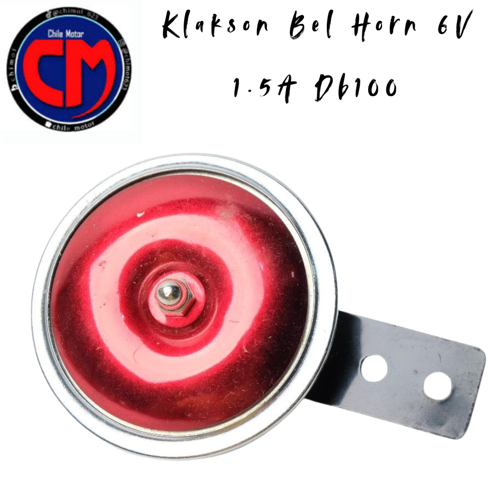 Universal 6V 1.5A Db100 Bell Horn สามารถใช้กับ Honda C70 C 70 C50 C 50 C700 C 700 C800 C 800 V75 V 7